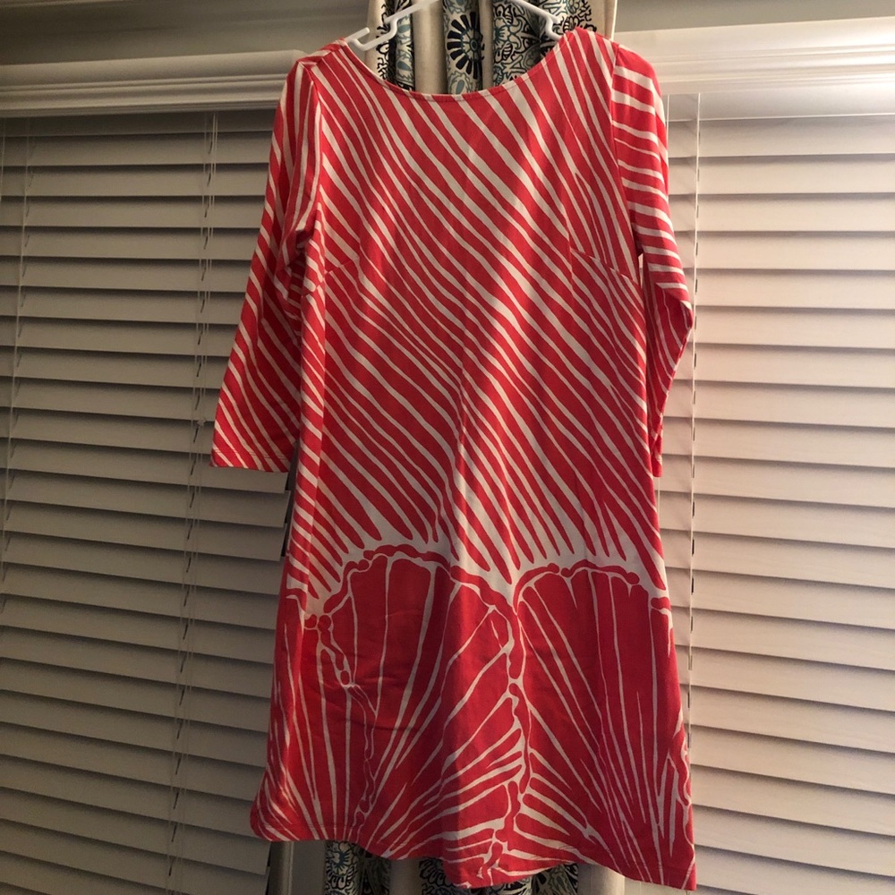 Pink and white Lilly Pulitzer dress